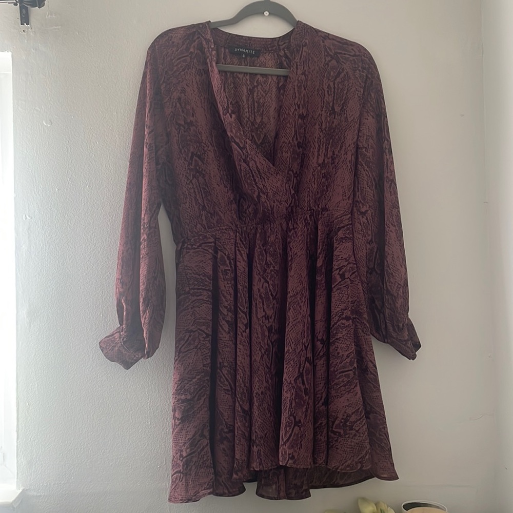 Long Sleeve Mini Dress